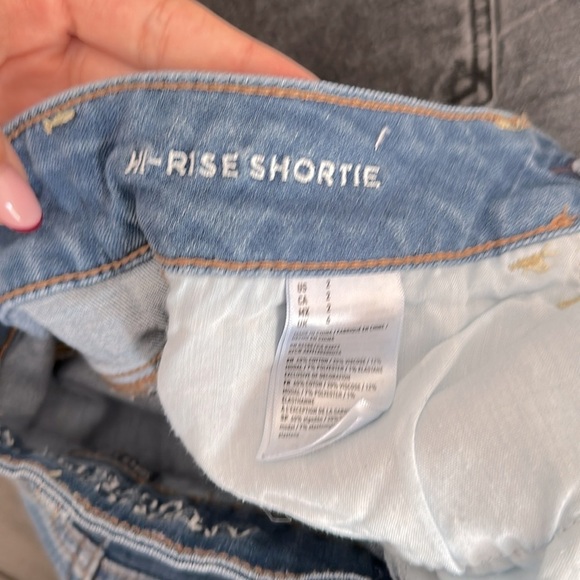 American Eagle Hi-Rise Shortie Shorts - Picture 7 of 7